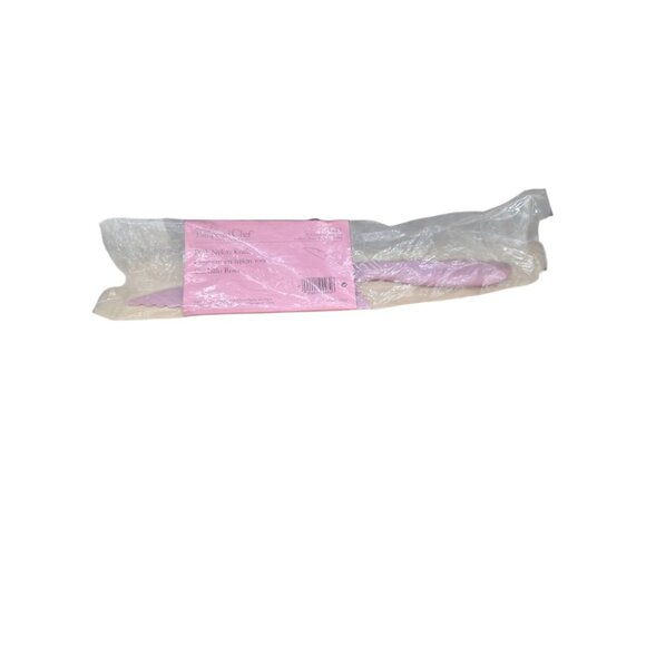 Pampered Chef Help Whip Cancer Nylon Serrated Bread Knife Pink - Picture 1 of 5